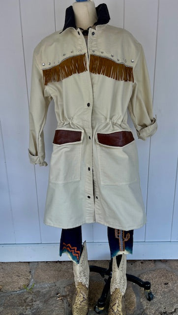 Cowboy Duster Jean Jacket