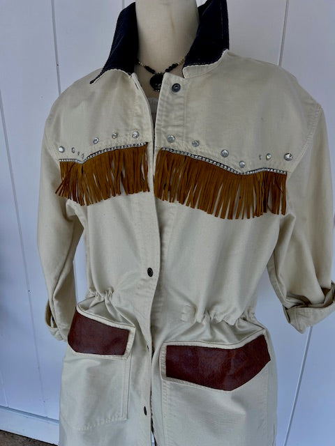 Cowboy Duster Jean Jacket